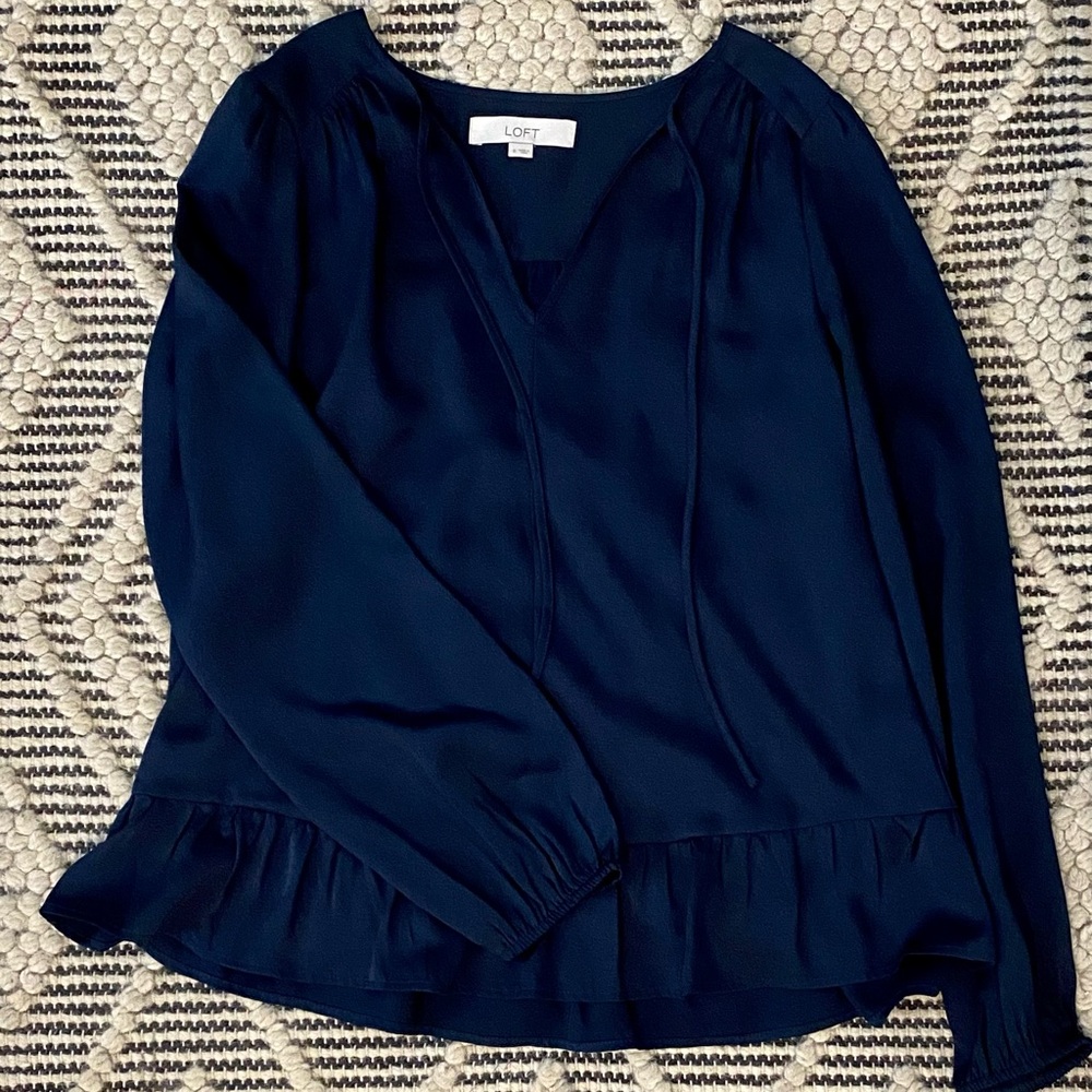 Loft Ruffle Blouse